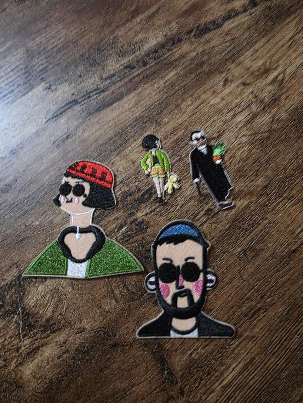 Set Of 4 Patches